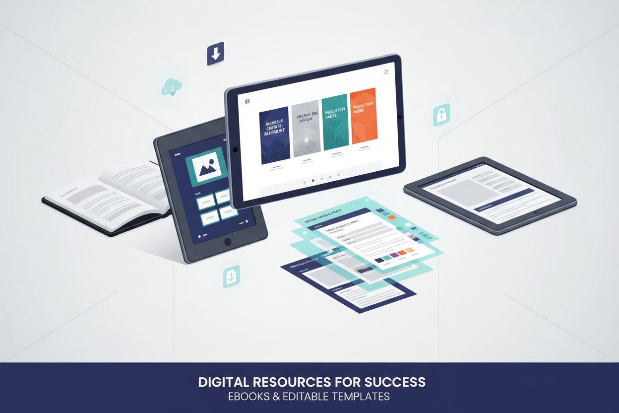 Ebooks and Editable Templates